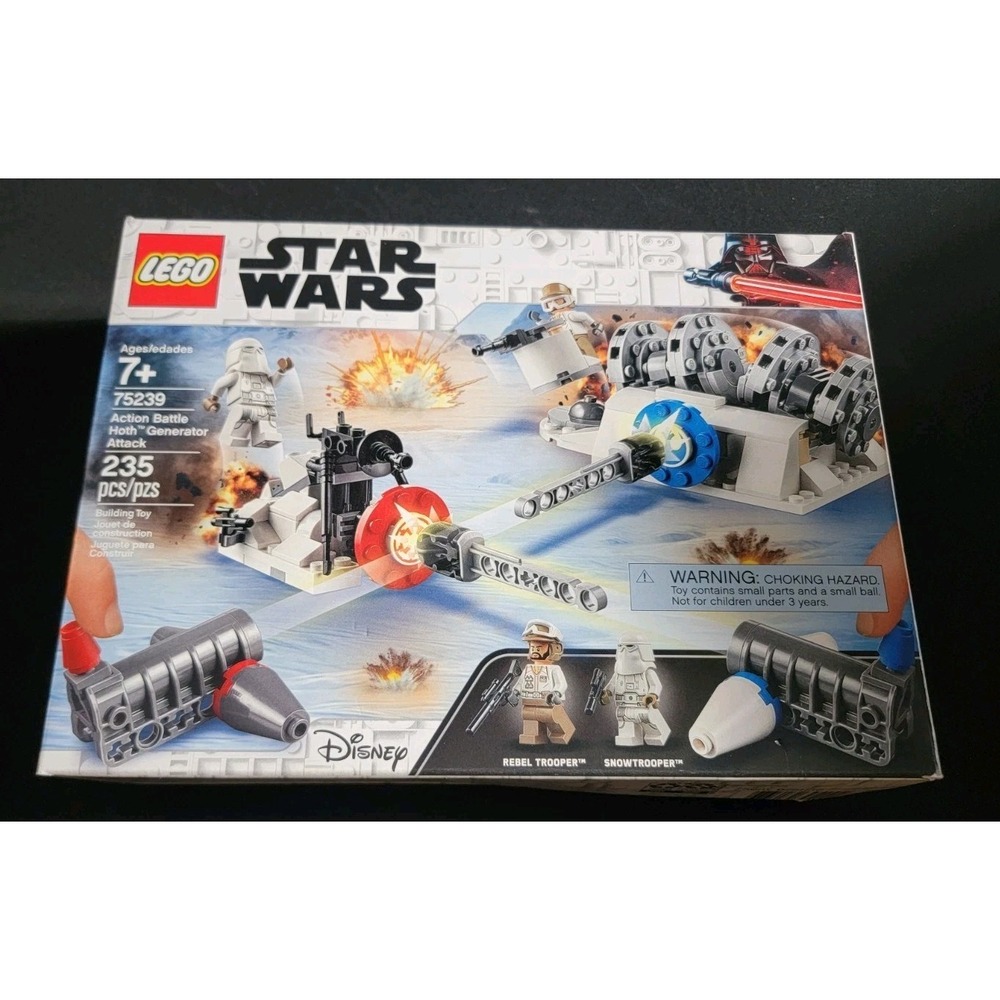 LEGO Star Wars (75239) Action Battle: Attack Hoth Generator Empty Box Only